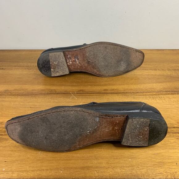 To Boot New York Black Leather Crocodile Slip-On Loafer Size 9.5 main image 6
